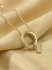 Eternal Circle Charm Necklace